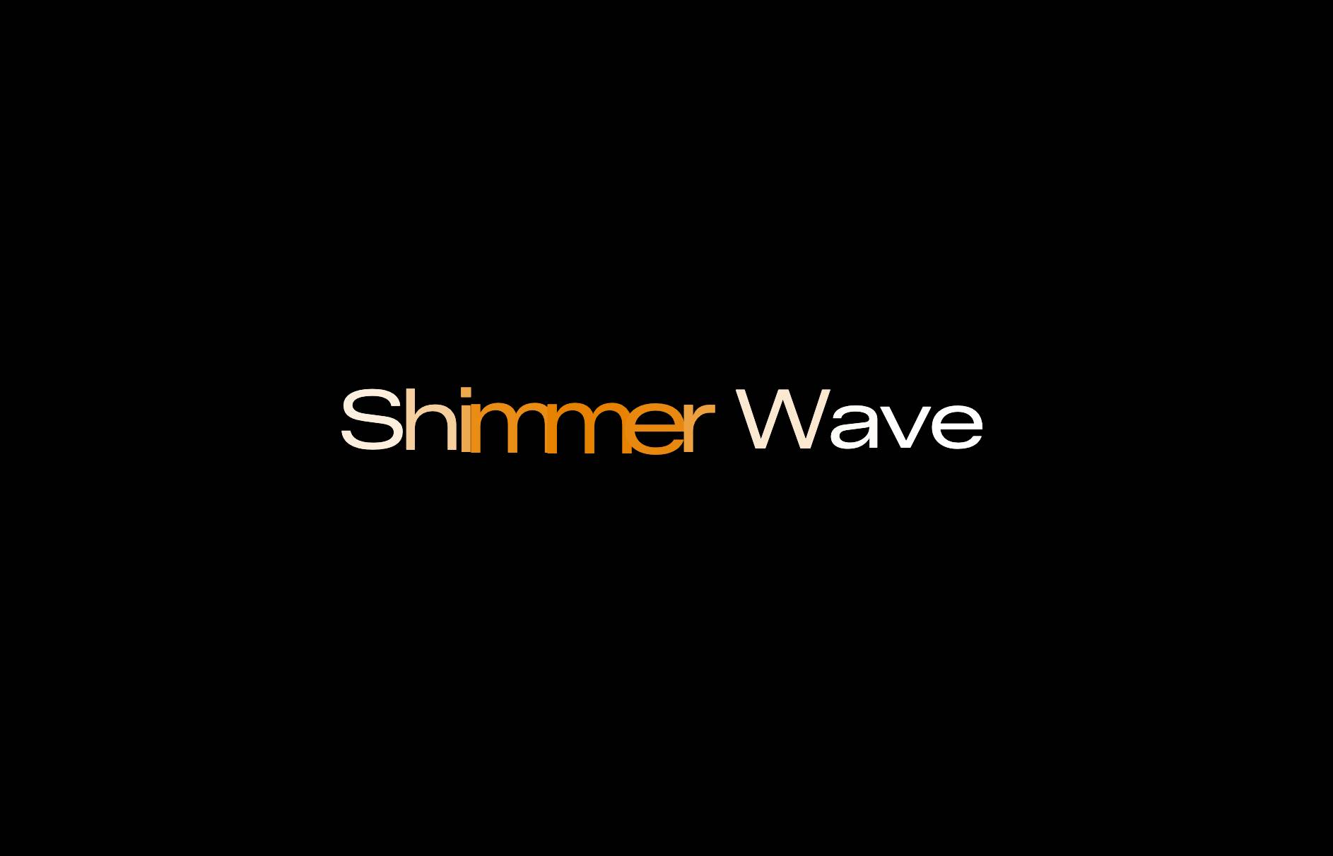 Text Shimmer Motion
